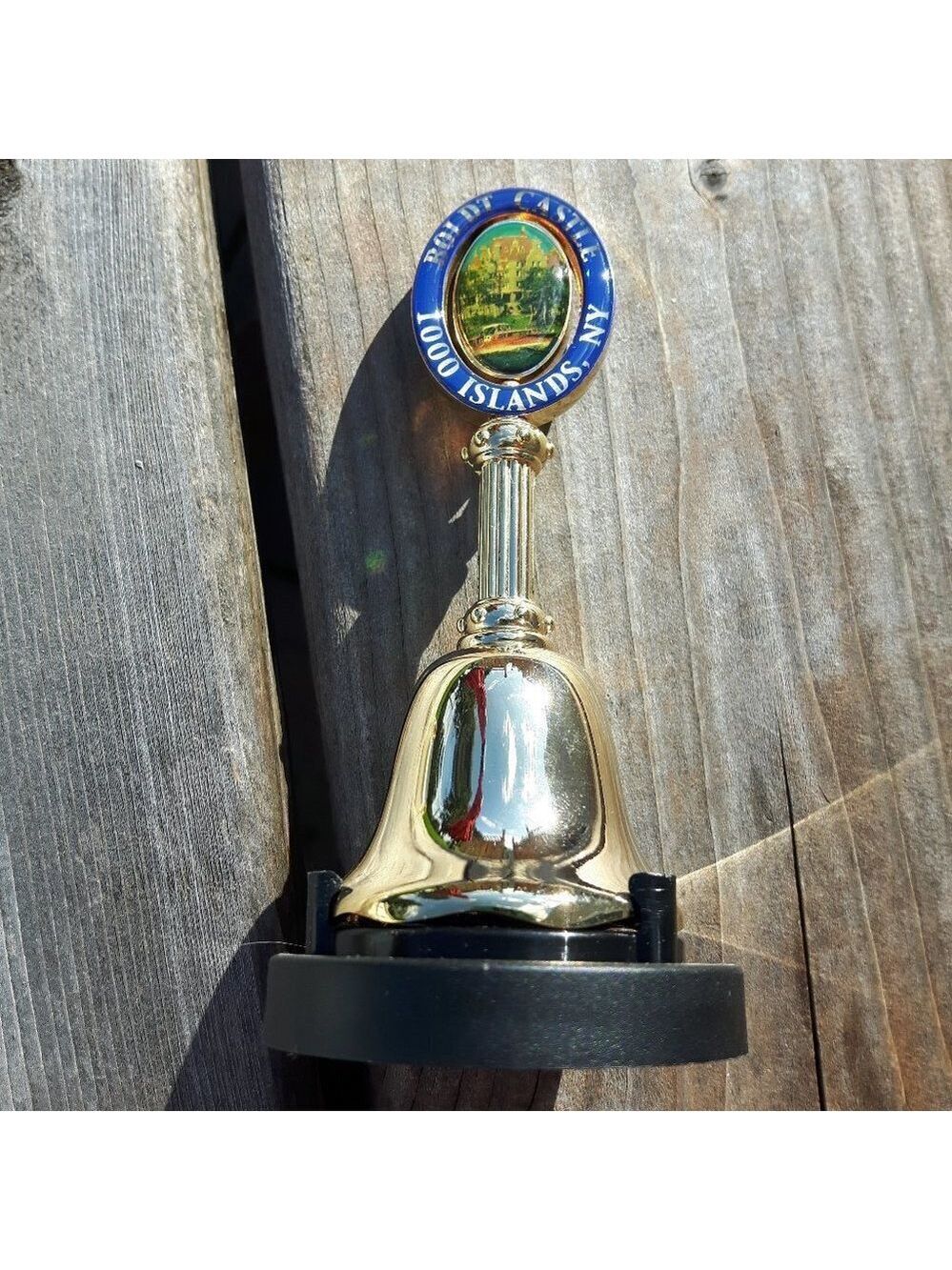 Vintage Boldt Castle Ornament Bell Cloche